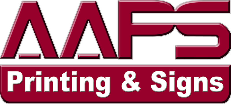 aaps business cards printing and signs